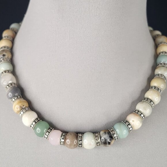 Multistone , multicolor Choker - Picture 5 of 7